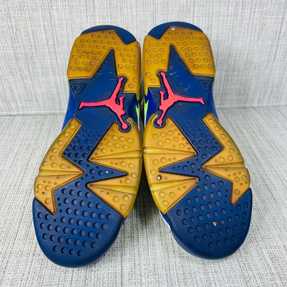 Nike Air Jordan VI 6 Retro GG Seahawks size 8 - Picture 8 of 8